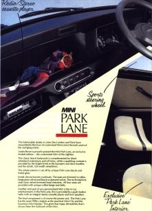 Mini Park Lane Brochure